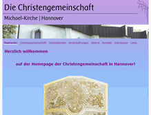 Tablet Screenshot of michael-kirche.de